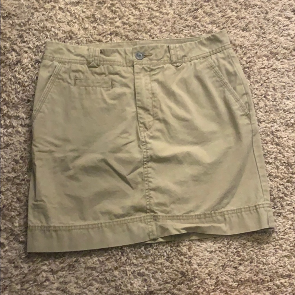 Khaki skirt
